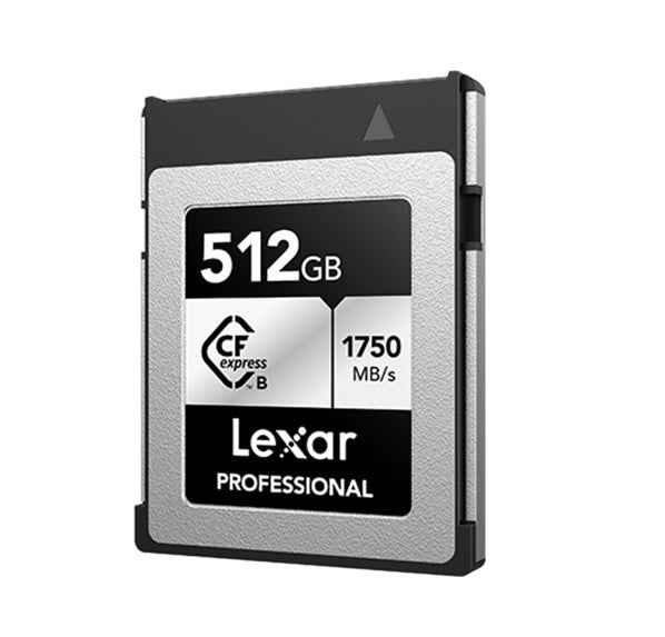 Lexar Professional CFexpress™ Type B card Silver Series 512GB—Up to 1750MB/S