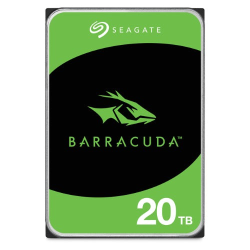 Seagate 24TB 3.5' Barracuda, SATA 6Gb/s, CMR, 7200RPM, 512MB Cache, 512e, HDD, 2 Years Warranty