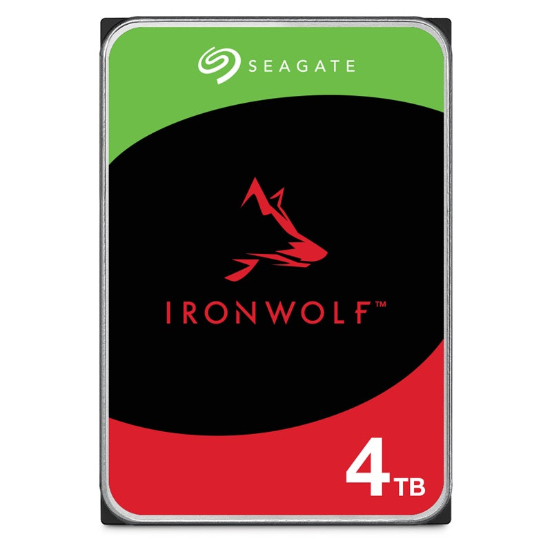 Seagate 4TB 3.5' IronWolf NAS 5400 RPM 256MB Cache SATA 6.0Gb/s 3.5' HDD (ST4000