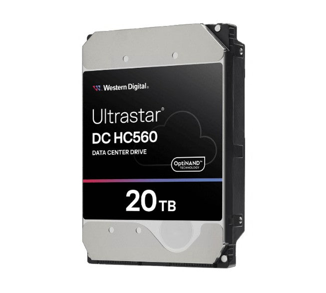 Western Digital WD Ultrastar DC HC560 20TB 3.5' SATA 7200 RPM  Cache 512MB 5-yea