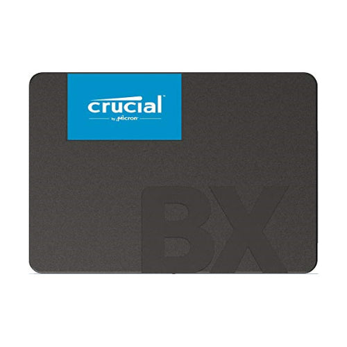 Crucial BX500 240GB 2.5" SATA III SSD — 540MB/s Read, 500MB/s Write, 3D NAND, 7mm