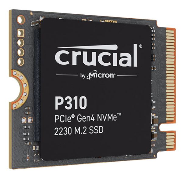Crucial P310 2TB M.2 2230 NVMe SSD 7100/6000 MB/s 1M IOPS 440TBW 2M MTTF for MS