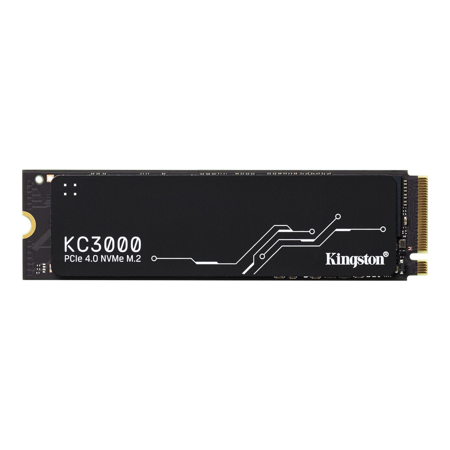 Kingston KC3000 1TB PCle 4.0 NVMe M.2 2280 7,000/6,000MB/s Random 4K 800TBW 3D TLC Phison E18 Low Profile Graphene Aluminium Heat Spreader