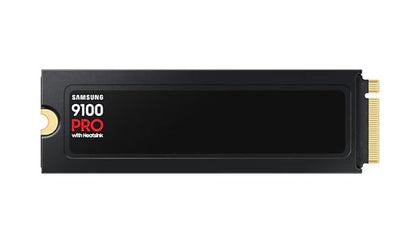 Samsung 9100 PRO 4TB PCIe Gen5 NVMe SSD Heatsink 14800MB/s 13400MB/s R/W 2200K/2
