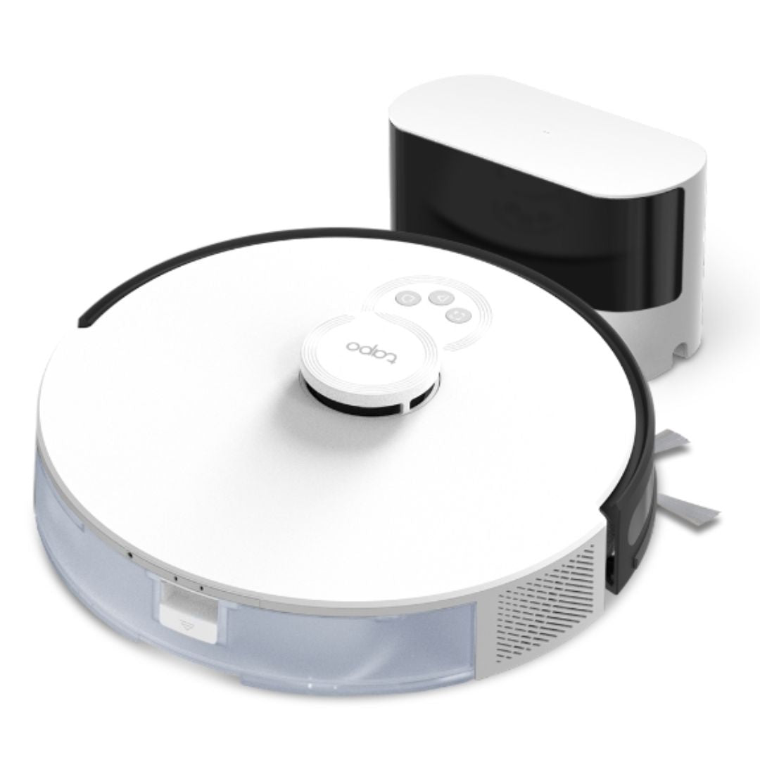 TP-Link Tapo RV30C Mop LiDAR Navigation Robot Vacuum & Mop, 4200Pa Hyper Suction, Auto-Charging, 3200mAh Battery for Long-lasting, Auto-Charging