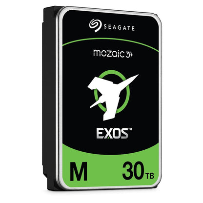 Seagate Exos M 30TB, Enterprise Internal Hard Drive HDD 3.5', 6GB/s, SATA 7200RPM, 512MB, 5YR WTY