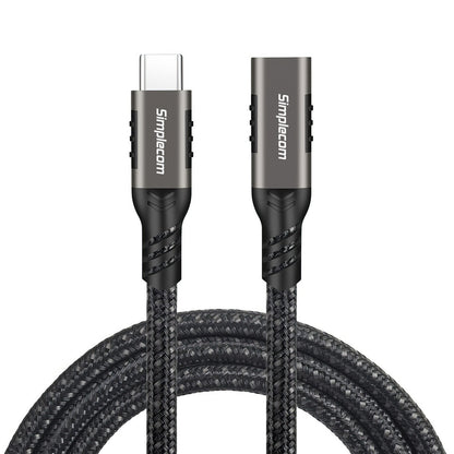 Simplecom CAU605 USB-C Male to Female Extension Cable USB 3.2 Gen2 PD 100W 20Gbp