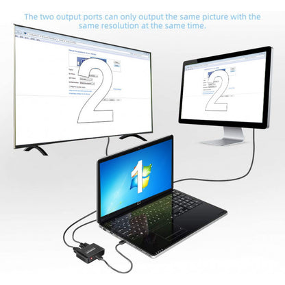 Simplecom DA326 USB 3.0 to HDMI + VGA Video Adapter with 3.5mm Audio Full HD 108