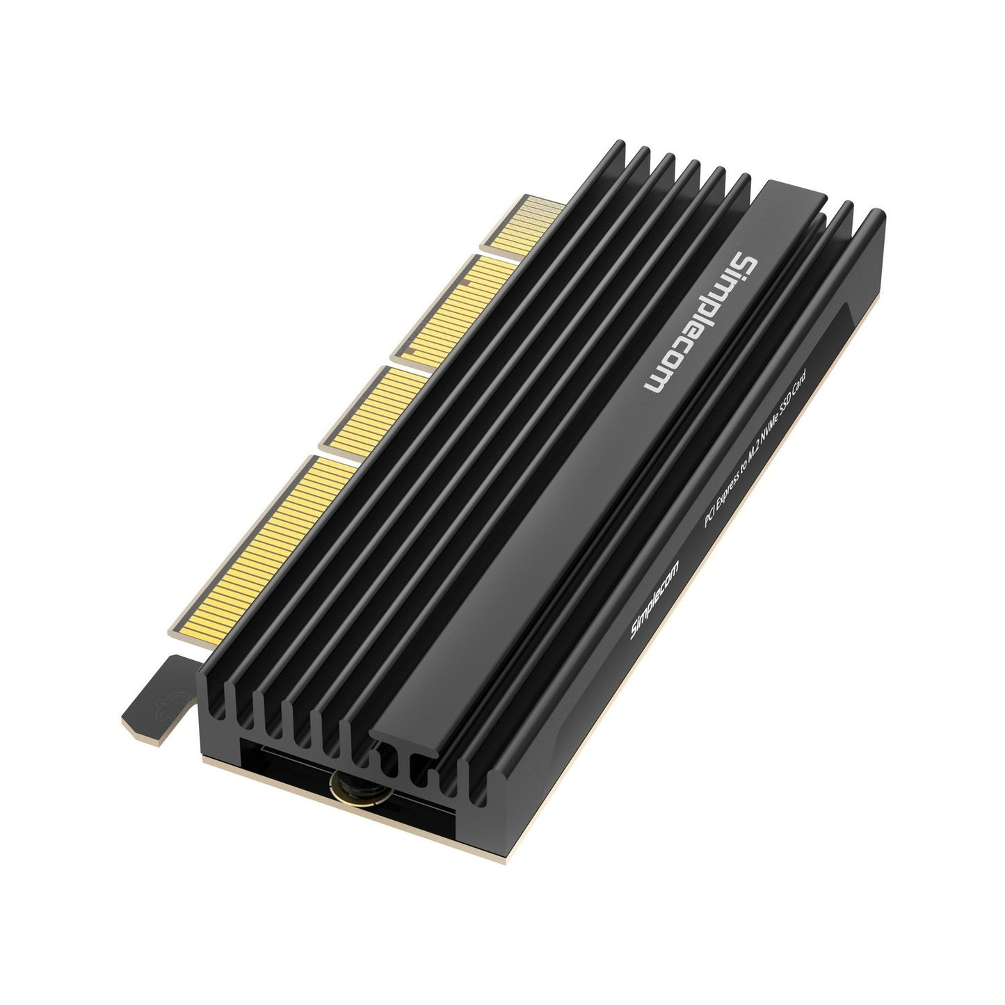 Simplecom EC415B NVMe M.2 SSD to PCIe x4 x8 x16 Expansion Card with Aluminium He
