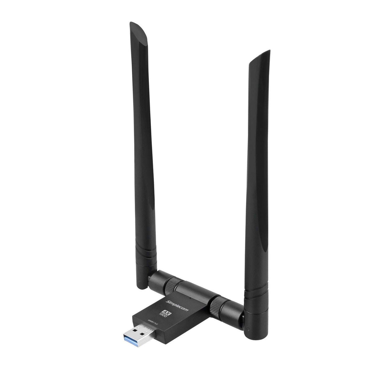Simplecom NW811v2 AX1800 Dual Band WiFi 6 USB Adapter 802.11ax with 2x 5dBi High
