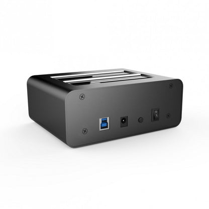 Simplecom SD352 USB 3.0 to Dual SATA Aluminium Docking Station with 3-Port Hub a