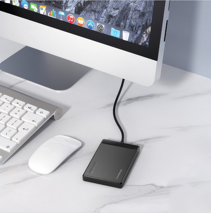 Simplecom SE109 Tool-free 2.5' SATA HDD SSD to USB-C Enclosure USB 3.2 Gen 1 Com