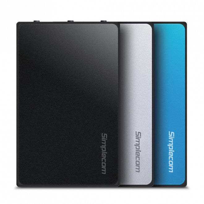 Simplecom SE325 Tool Free 3.5' SATA HDD to USB 3.0 Hard Drive Enclosure - Black