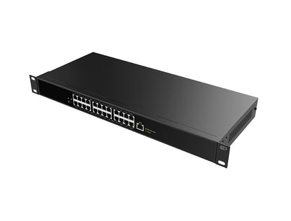 Fanvil PN24 2-Wire PoE Switch, Plug & Play, Built-in Power Supply, Built-in Mode Wwitch, Scenario Office Community Hotel Renovation of an Old Building