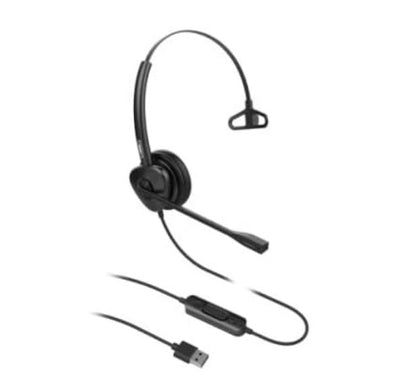 Fanvil HT301-U USB Mono Headset - OverThe Head Design, Suit For Small Office, Home Office (SOHO) Or 0 Center Staff - USB Connection EOS