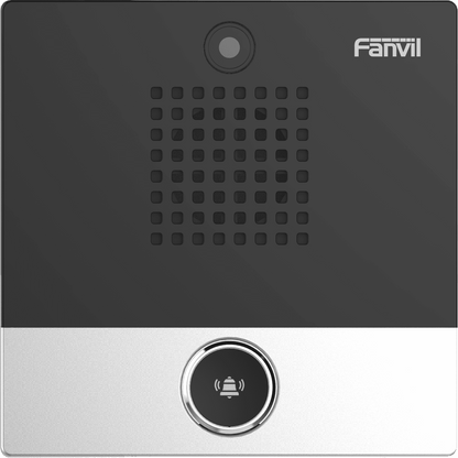 Fanvil i10SV Indoor Audio/Video Intercom, 2 SIP Lines, 1 DSS Key, PoE, IP54, Mini Size, 2Yr Warranty