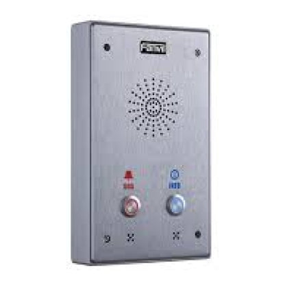 Fanvil I12D 2 Outdoor Audio Intercom, 2 SIP Lines, 2 Button, 2 SIP Lines, PoE, Full-duplex speakerphone, AIO: door access, intercom and paging service