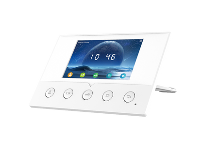 Fanvil i51W Indoor SIP Station, 4 SIP Lines, 5 Buttons, PoE, 4.3' Colour Screen, Linux, ONVIF, 2Yr Warranty