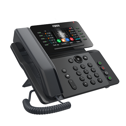 Fanvil V65 Prime Business Phone, 4.3' Adjustable Screen, built-in BT and Wi-Fi, 20 Lines, 45 DSS Keys, HD Voice Quality, SBC Ready, 2 Years WTY