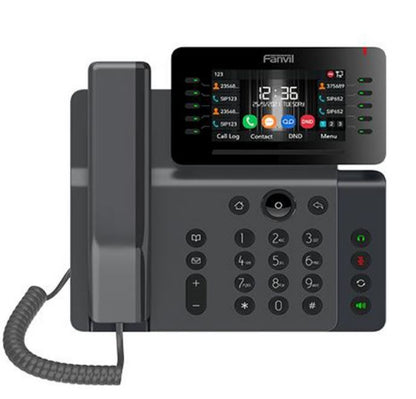Fanvil V65 Prime Business Phone, 4.3' Adjustable Screen, built-in BT and Wi-Fi, 20 Lines, 45 DSS Keys, HD Voice Quality, SBC Ready, 2 Years WTY