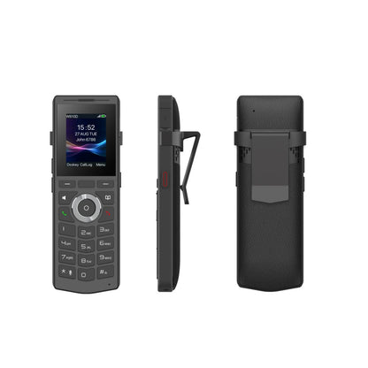 Fanvil Linkvil W610D Portable DECT Phone, built-in Bluetooth 5.0,  rechargeable 1900mAh battery, up to 8 hours of talk time, HD Voice, Noise Reduction