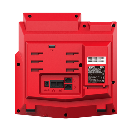 Fanvil X5U-RED High End Enterprise IP Phone - 3.5' Colour Screen, 16 Lines, 40 x DSS Buttons, Dual Gigabit NIC,Bluetooth - 2 Years Warranty - RED