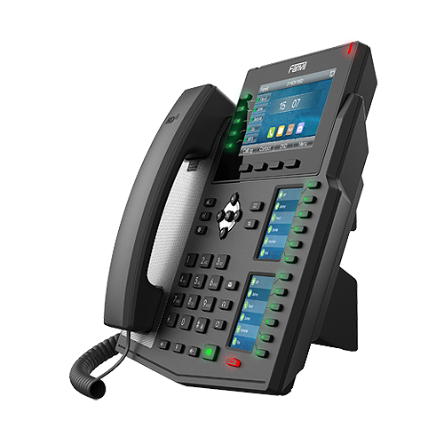 Fanvil X6U Enterprise IP Phone - 4.3' (Video) Colour Screen, 20 Lines, 60 x DSS Buttons, Dual Gigabit NIC, Built in Bluetooth, *SBC Ready (V2)