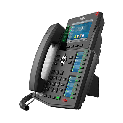 Fanvil X6U Enterprise IP Phone - 4.3' (Video) Colour Screen, 20 Lines, 60 x DSS Buttons, Dual Gigabit NIC, Built in Bluetooth, *SBC Ready (V2)