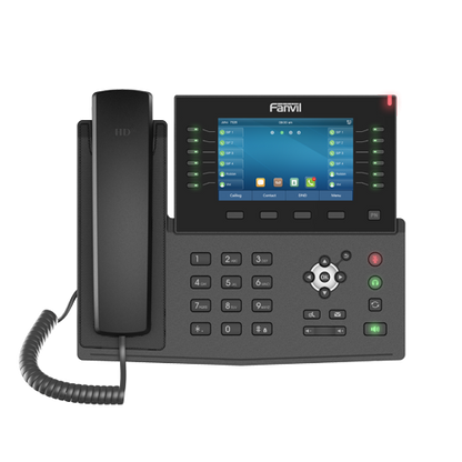 Fanvil X7C Enterprise Color IP Phone, 5' Hig Res Screen, 20 SIP Lines, HD Audio, Built In Bluetooth, Upto 60 DSS Key Entries,*SBC Ready,