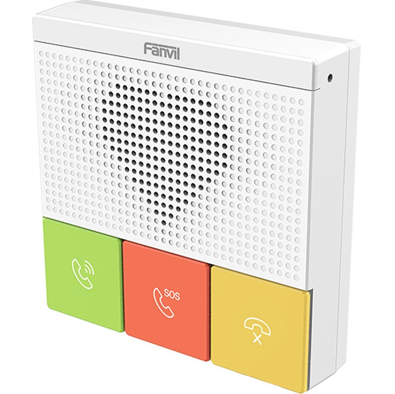 Fanvil Y501 2 SIP Lines Healthcare Intercom, HD Audio, Waterproof & Dustproof, PoE Enabled, Wall Mountable, 10/100Mbps, 3 Button. Auto answe, No Wi-Fi