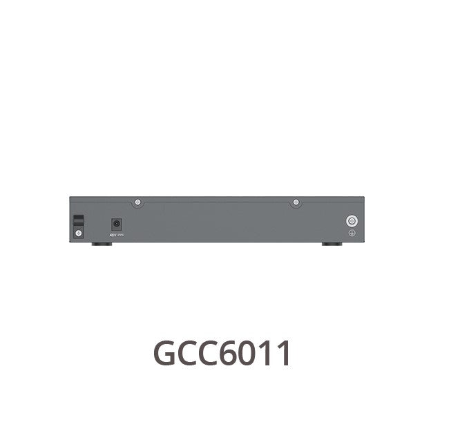 Grandstream GCC6011, 2 x 2.5 Gigabit SFP port and 10 x Gigabit Ethernet ports, Built-in IP PBX provides voice and video communications