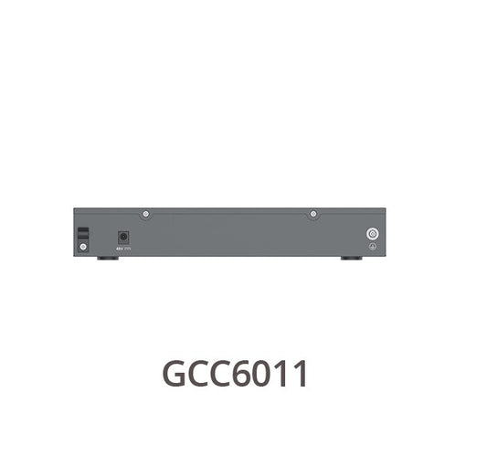 Grandstream GCC6011, 2 x 2.5 Gigabit SFP port and 10 x Gigabit Ethernet ports, Built-in IP PBX provides voice and video communications