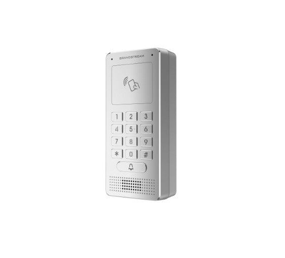Grandstream GDS3705 IP Door System, Built In RFID Chip Reader, Speaker & Microphone, Meta Casing, Powerable Via POE