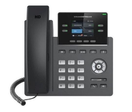 Grandstream GRP2612 4 Line IP Phone, 2 SIP Accounts, 320x240 Colour Screen, HD Audio, Includes PSU *LAST STOCK*