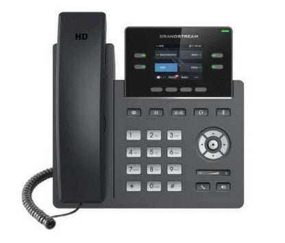 Grandstream GRP2612 4 Line IP Phone, 2 SIP Accounts, 320x240 Colour Screen, HD Audio, Includes PSU *LAST STOCK*