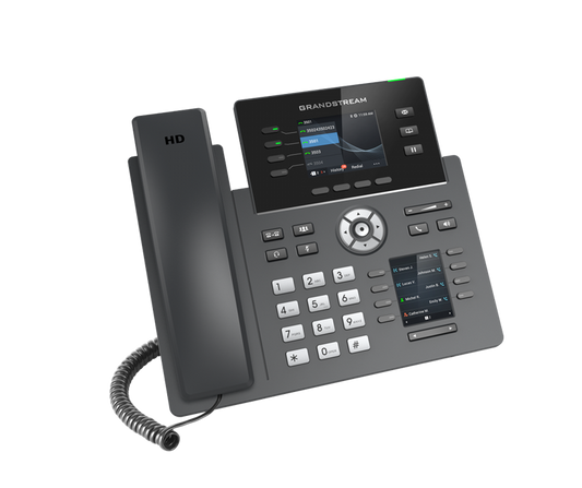 Grandstream GRP2614 4 Line IP Phone, 4 SIP Accounts, 320x240 Colour Screen, BLF Keys, HD Audio