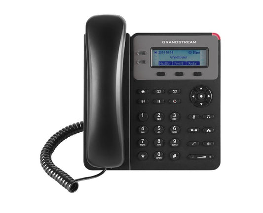 Grandstream GXP1610P 1 Line IP Phone, 1 SIP Account, PoE, no PSU, 2 0 Appearances, 3-Way Voice Conferencing, 132x48 2.95â€™â€™ LCD screen