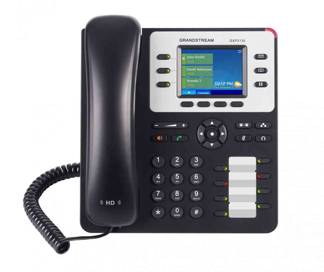 *Last Stock  Grandstream GXP2130 3 Line IP Phone, 3 SIP Accounts, 320x240 Colour LCD Screen, HD Audio, Built-In Bluetooth