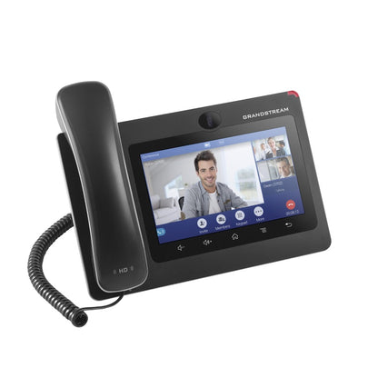 *LS* Grandstream GXV3370 16 Line Android IP Phone, 16 SIP Accounts, 1024 x 600 Colour Touch Screen, 1MB Camera, Building Bluetooth+Wifi, Powerable Via