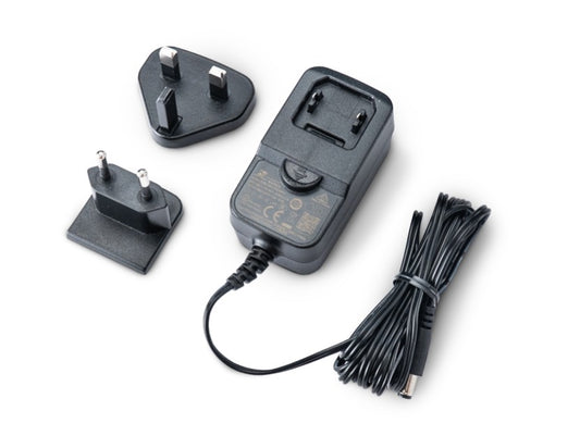 SNOM 00004570 10W Power Adapter/Inverter Indoor, Black, PSU For All The Snom Desk Telephones, Suitable for EU/UK&AU plug *(please check AU 4611 clips)
