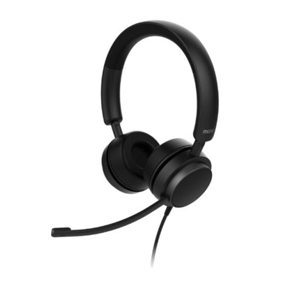 SNOM A310D Corded Headset Duo, Full band audio, High wearing comfort, Lightweight construction, Perfect noise shielding from the surroundings