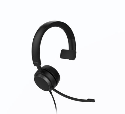 SNOM A310M Headset, Wired Mono, Full band audio, High wearing comfort, Lightweight construction Ideal for working in 0 centers, sales