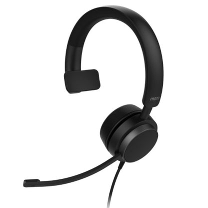 SNOM A310M Headset, Wired Mono, Full band audio, High wearing comfort, Lightweight construction Ideal for working in 0 centers, sales