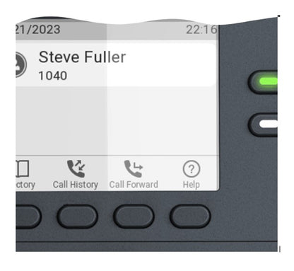 SNOM D140 DeskTelephone, PoE, HD Audio, Cost-effective, 2 SIP Identities, Low Power Consumption (PoE)