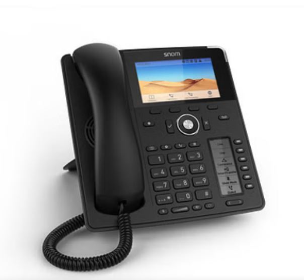 SNOM D785 IP Phone, SmartScreen, 12 SIP Identities, Bluetooth, USB, 48 Self-Labelling Keys, HD Audio Quality