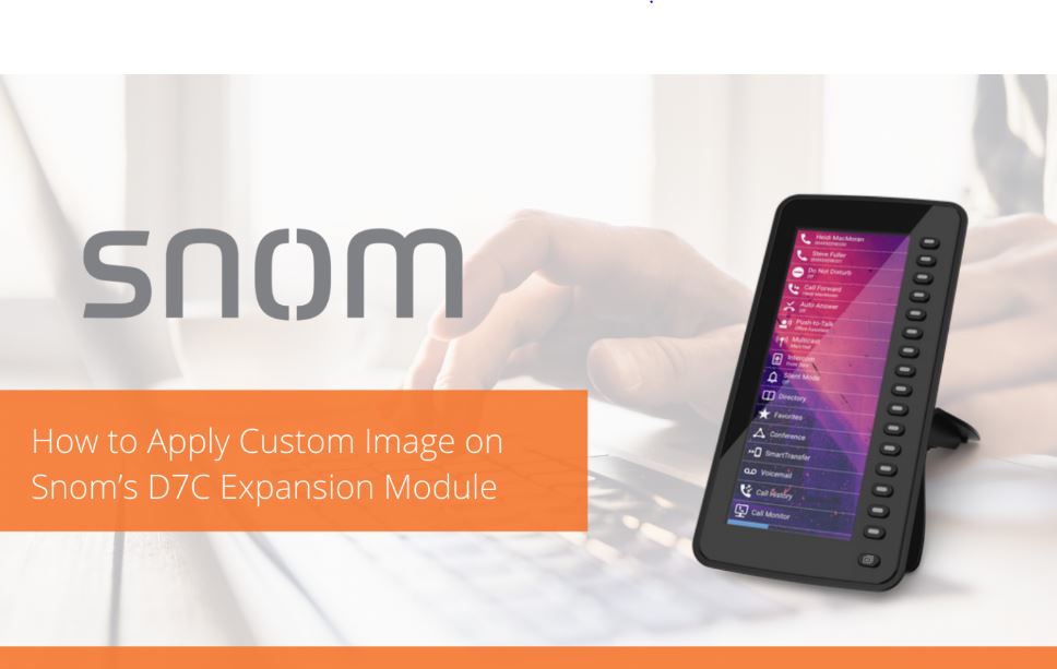 SNOM D7C  Expansion Module USB for D785, D765, D745, D735, D725, D717 & D715, 48 Programmable Keys, High-resolution 6.8' TFT Colour Display