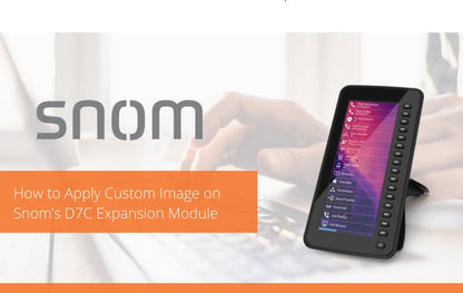 SNOM D7C  Expansion Module USB for D785, D765, D745, D735, D725, D717 & D715, 48 Programmable Keys, High-resolution 6.8' TFT Colour Display