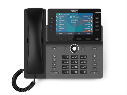 SNOM M58 DECT Handset, Backlit Keys, Bluetooth, HD Audio, Advanced Audio Quality, Shared 0 Emulation (SCE), Headset connectable