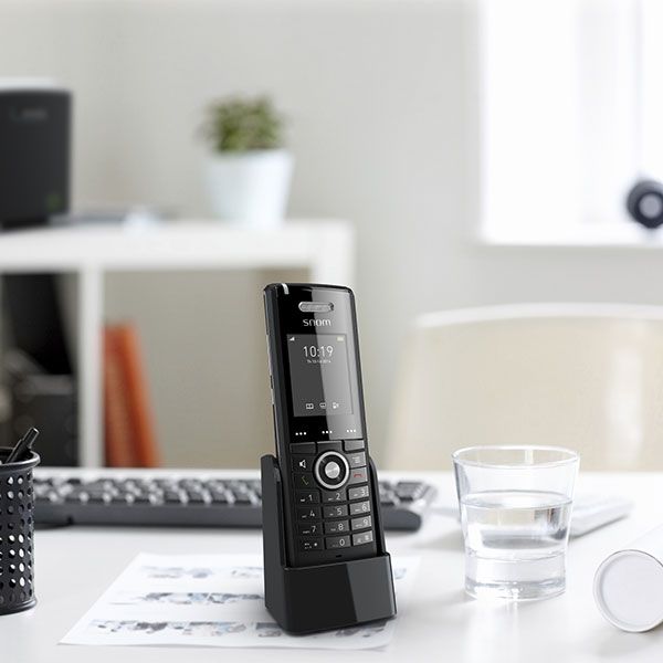 SNOM M85 Industrial DECT Handset, Wideband HD Audio Quality, Bluetooth Compadibility, TalkTime Up To 12 Hours (Add 4395)