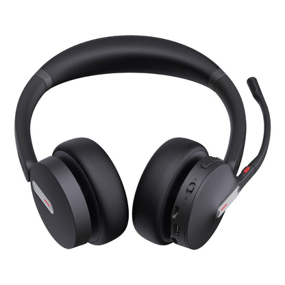 Yealink BH70 Bluetooth Wireless Stereo Headset Teams USB-C&A , Microsoft Teams Certified, 3-Mic Noise Cancellation, 35 HoursTalkTime, Bluetooth 5